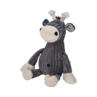H&S Collection Deurstopper - Giraf - Grijs - 28 X 18 X 21 Cm - Dieren Thema Deurstoppers