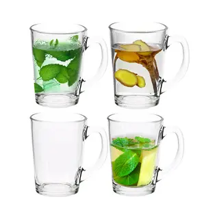Luminarc Theeglas - 6x - Transparant - Glas - 8 X 11 Cm - 320 Ml - Hittebestendig