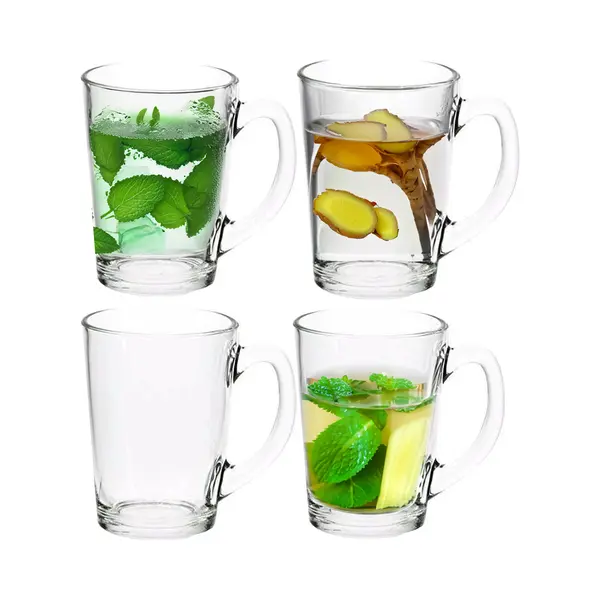 Luminarc Theeglas - 6x - Transparant - Glas - 8 X 11 Cm - 320 Ml - Hittebestendig thumbnail