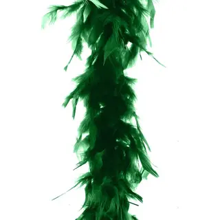 Boa Kerstslinger - Veren - Donkergroen - 200 Cm - Kerstversiering - Slingers - Kerstboomversiering