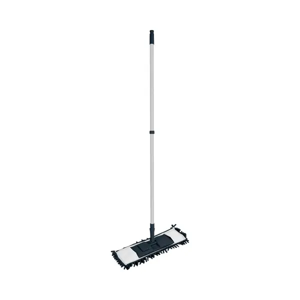Urban Living Vloerwisser - Met Steel - Zwart - Verstelbaar - Dweil - Mop - Microvezel Dweil thumbnail