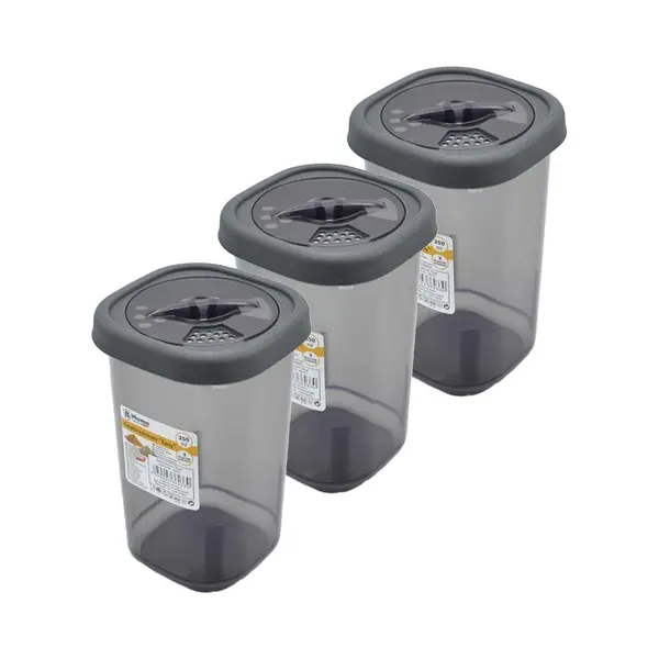 3x B-home Kruidenstrooier - 350ml - 3 Standen - Kruidenhouder / Voorraadpot thumbnail