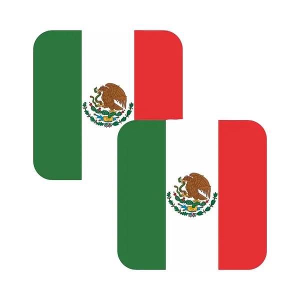 Bellatio Decorations Bierviltjes Mexico - 30x Stuks - Vierkant - Landenthema - 9 X 9 Cm - Onderzetter thumbnail