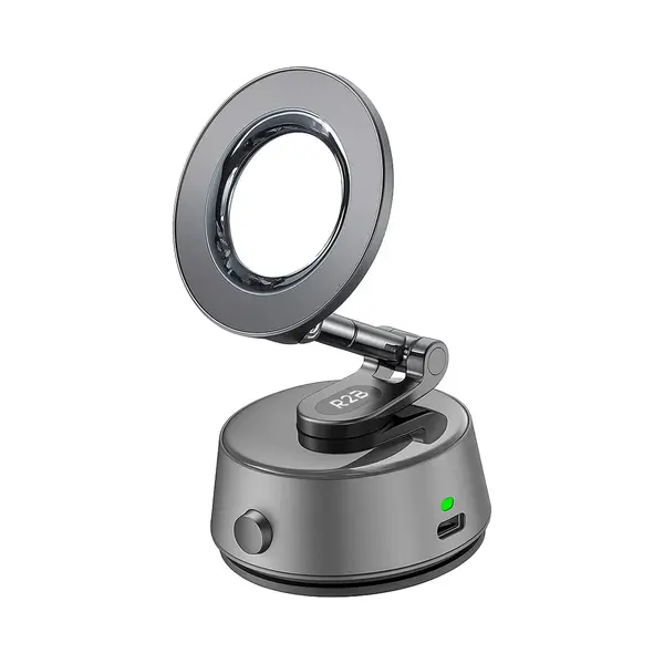 R2B Handyhalterung Auto Magnet Für MagSafe – Magnetische Handy Halterung Auto Mit Starkem Elektrischem Saugnapf, Faltbar & Drehbar, Smartphone thumbnail