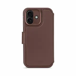 Decoded 2-in-1 Leren Detachable Wallet Hoesje Geschikt Voor IPhone 17 - Magnetisch Afneembaar - Met Pasjeshouder - Premium Ecco Leer - Geschikt Voor