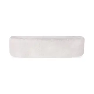 Ecorare - Zweetband Hoofd - Wit - Hoogwaardig Materiaal - Unisex Design - Wasmachinebestendig
