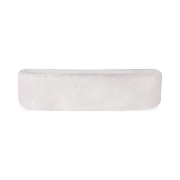 Ecorare - Zweetband Hoofd - Wit - Hoogwaardig Materiaal - Unisex Design - Wasmachinebestendig thumbnail