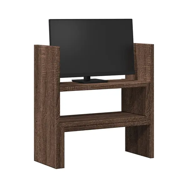 Schreibtisch-organizer Verstellbar Eichen-optik 40x17x41 Cm Vidaxl thumbnail