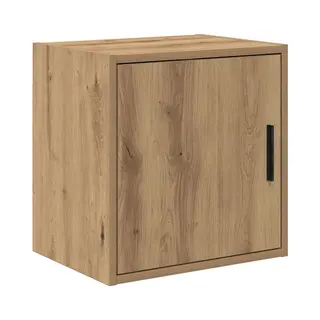 VidaXL Garage Wandkast Bewerkt Hout Ambachtelijk Eiken