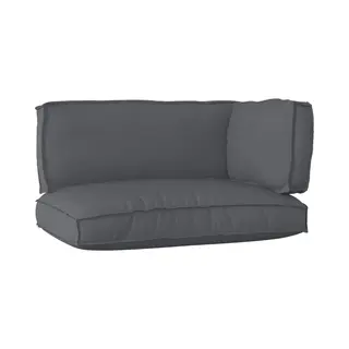 VidaXL Palettenkissenset 3 Pcs Anthrazit Oxford-Stoff