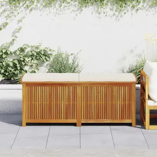 VidaXL - Kussenbox - Voor - Buiten - 150x50x60, 5 - Cm - Massief - Acaciahout