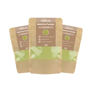 Supfoods Matcha Poeder - 100% Puur Voor Thee, Latte, Smoothies En Bakken - 500gram