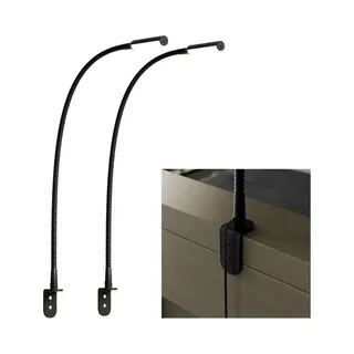 Nolt Leeslamp Voor In Bed - Nachtlampje Dimbaar - 2 Bedlampjes - Bedlamp Slaapkamer - Leeslampjes Hoofdbord - Leeslampje Volwassenen