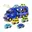 Donker blauw