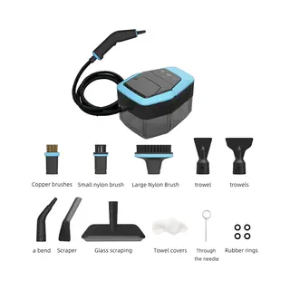 Kymo Stoomreiniger Pro - Handstomer - Tapijtreiniger - Vlekkenreiniger Voor Vloer En Badkamer - Keuken Stoomreiniger - 1500W - 4 Bar Stoomdruk -