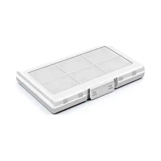 The Powerstore Opberg-Box Geschikt Voor 12 Nintendo Switch - Switch 2 - Spel Game-Cards + 2 Sd Cards - Wit