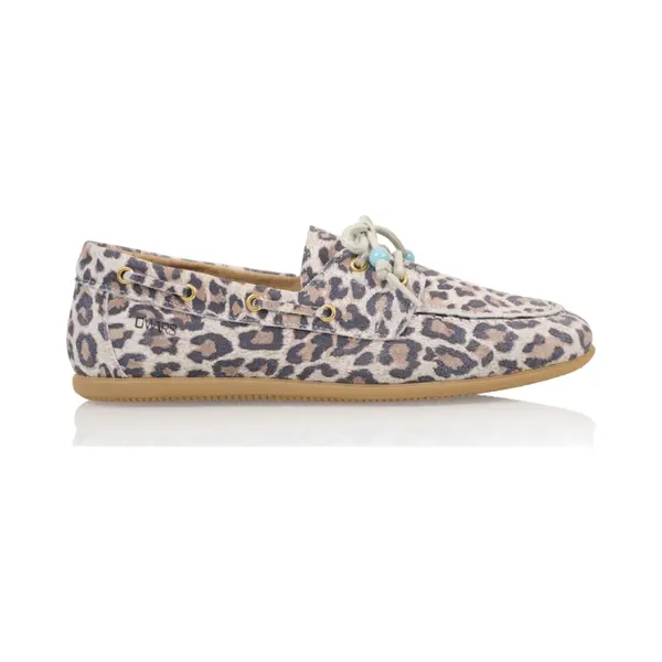 Dwrs Label Latty Loafers Leopard Sand thumbnail