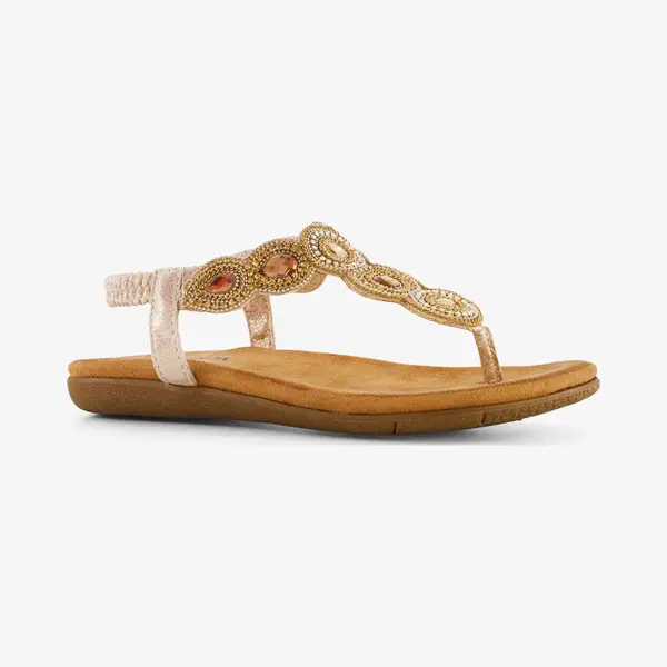 Blue Box Dames Sandalen Goud - Maat 39 thumbnail