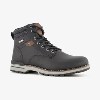Blue Box Gevoerde Heren Veterboots Zwart - Maat 46