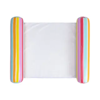 Swim Essentials Opblaasbare Waterhangmat - Regenboog - 116 X 78 Cm