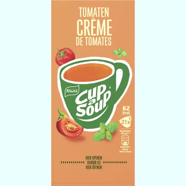 Cup-a-Soup Knorr Tomaten Crème 21x175ml thumbnail