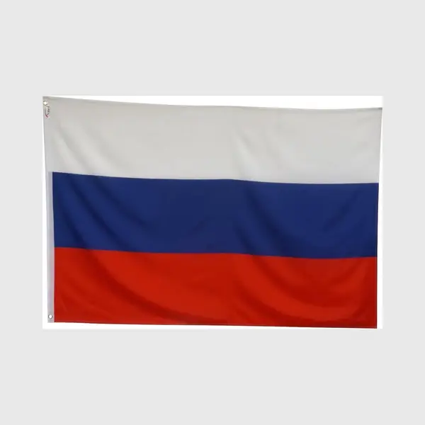 Scoby - Russische Vlag - Russian Flag - Rusland - 90x150cm - Original Colors - Strong Quality - Inclusief Bevestigingsringen thumbnail