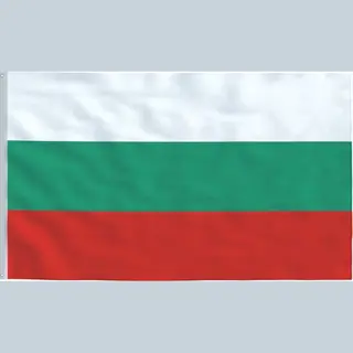 Scoby - Bulgaarse Vlag - Bulgarian Flag - Bulgarije - 90x150cm - Original Colors - Strong Quality - Inclusief Bevestigingsringen