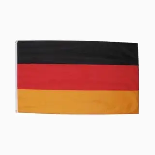 Scoby - Duitse Vlag - German Flag - Duitsland - 90x150cm - Original Colors - Strong Quality - Inclusief Bevestigingsringen