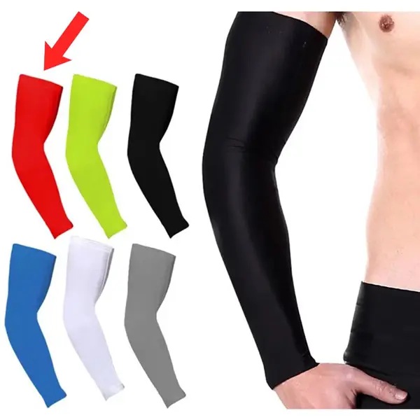 Actie4you® - Arm Sleeve - Lichte Compressie - Versteviging – Comfortabele Arm Sleeve – Verbetert Bloedcirculatie – Ondersteunt Spieren – thumbnail