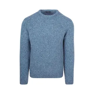 Suitable Pullover Donnegal Tweed Eco Wool Blau - Größe 3XL