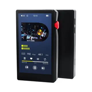 Orbit Electronic MP3 Speler HiFi Met Bluetooth/Wifi - 64GB + 256GB Sd Kaart - 3.5inch Tft - DSD256 Audio - C8 - Zwart