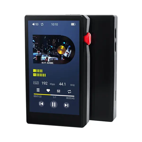 Orbit Electronic MP3 Speler HiFi Met Bluetooth/Wifi - 64GB + 256GB Sd Kaart - 3.5inch Tft - DSD256 Audio - C8 - Zwart thumbnail