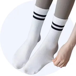 Hilvard Yoga Sokken - Antislip Sokken - Pilates Sokken - 3 Paar - Wit - One Size Fits All