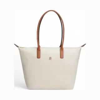 Tommy Hilfiger Shopper 'Pepette' Crème / Cognac