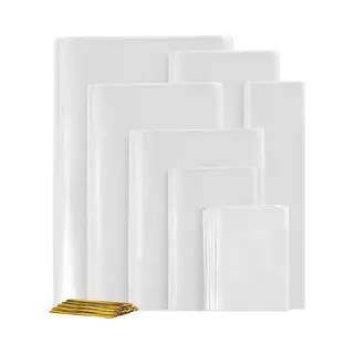 Feestio Uitdeelzakjes Mix Set - 300 Stuks - Snoepzakjes - Traktatie Zakjes Kinderfeestje - Cellofaanzakjes Transparant - Cadeauzakjes - Snoepzak