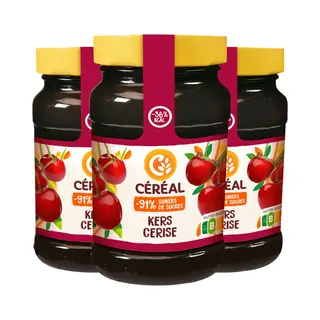 3x Céréal Jam Kers 270 Gr