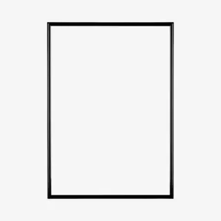 Dutch Frame Factory Fotolijst 25x35 Cm - Kunststof - Zwart Hoogglans - Biggy