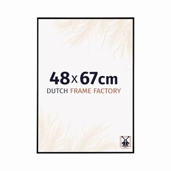 Dutch Frame Factory Fotolijst 48x67 Cm - Kunststof - Zwart Mat - Easy thumbnail
