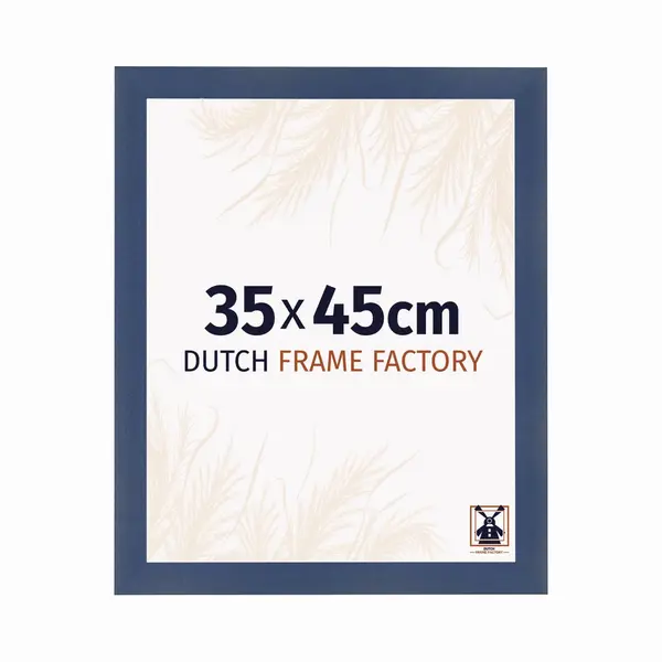 Dutch Frame Factory Fotolijst 35x45 Cm - Mdf - Donkerblauw Geveegd - Praag thumbnail
