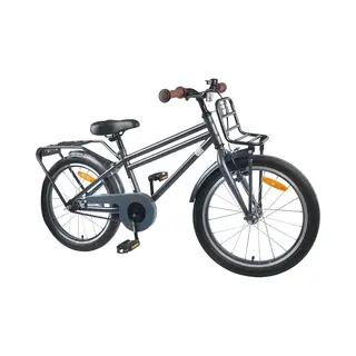 VidaXL Kinderfahrrad 22 Zoll Für 7-12 Jahre Alt Dunkelgrau