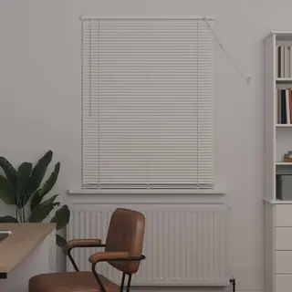 VidaXL Venetiaan Blind Verstelbaar Wit 150 X 100 Cm Pvc