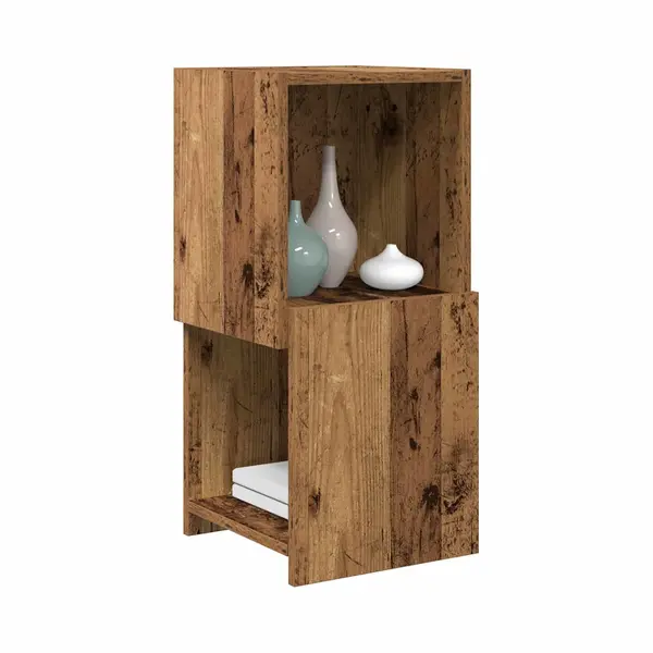 VidaXL Eckschrank Altholz 30, 5x30x65cm Holzwerkstoff thumbnail