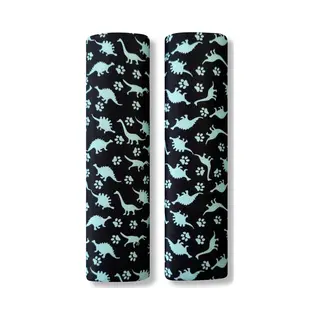 Gordelbeschermer Kind - Blauwe Dino's - Gordelkussen 2 Stuks - Kasey Products