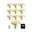 (1600), 10 Stuks-, Goud
