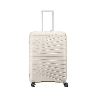Travelbags The Vibe 4-wiel Trolley 65 Cm - Uitbreidbaar 72/83 Liter - 65.5x44.5x28.5 Cm - Wit