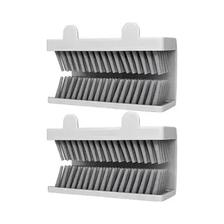 Qttvbtna Douche Haarvanger - Drain Protector Voor Afvoerput - Haarzeef Douche Filter - Voorkomt Verstopping - Voor Badkamer & Keuken -2 Stuks