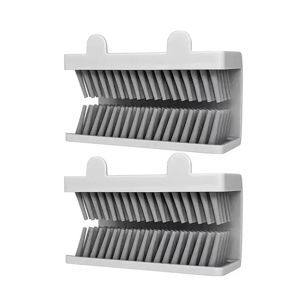Qttvbtna Douche Haarvanger - Drain Protector Voor Afvoerput - Haarzeef Douche Filter - Voorkomt Verstopping - Voor Badkamer & Keuken -2 Stuks thumbnail
