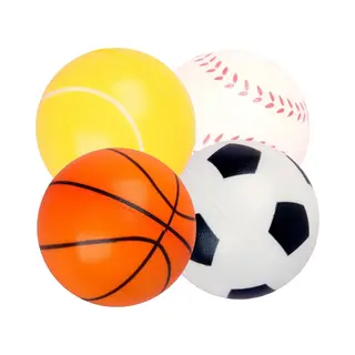 Zavendi Stressbal - Set Van 4 - Stressballen Volwassenen - Stressballen Kinderen - Knijpbal - Stress Verminderend - Handtrainer - Ontspanning - Knijpbal