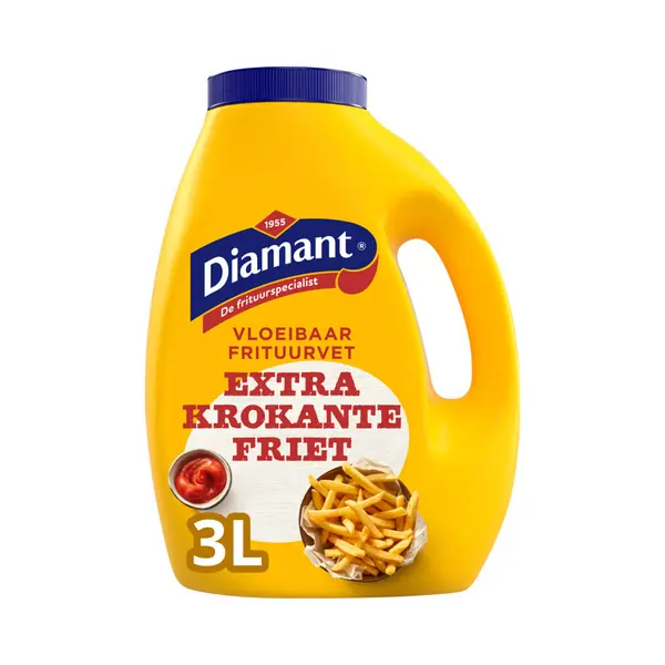 Diamant Frituurvet Vloeibaar - Golden Crisp Voor Krokante Gerechten - 3 Liter thumbnail