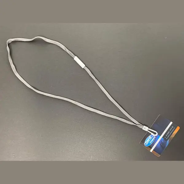 Card Vision Huismerk Keycord Met Plastic J Clip Grijs thumbnail